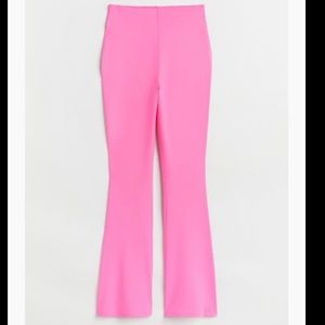 H&M Divided Bright Flare Leg Pants XS